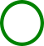 Green hollow circle