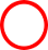 Red hollow circle
